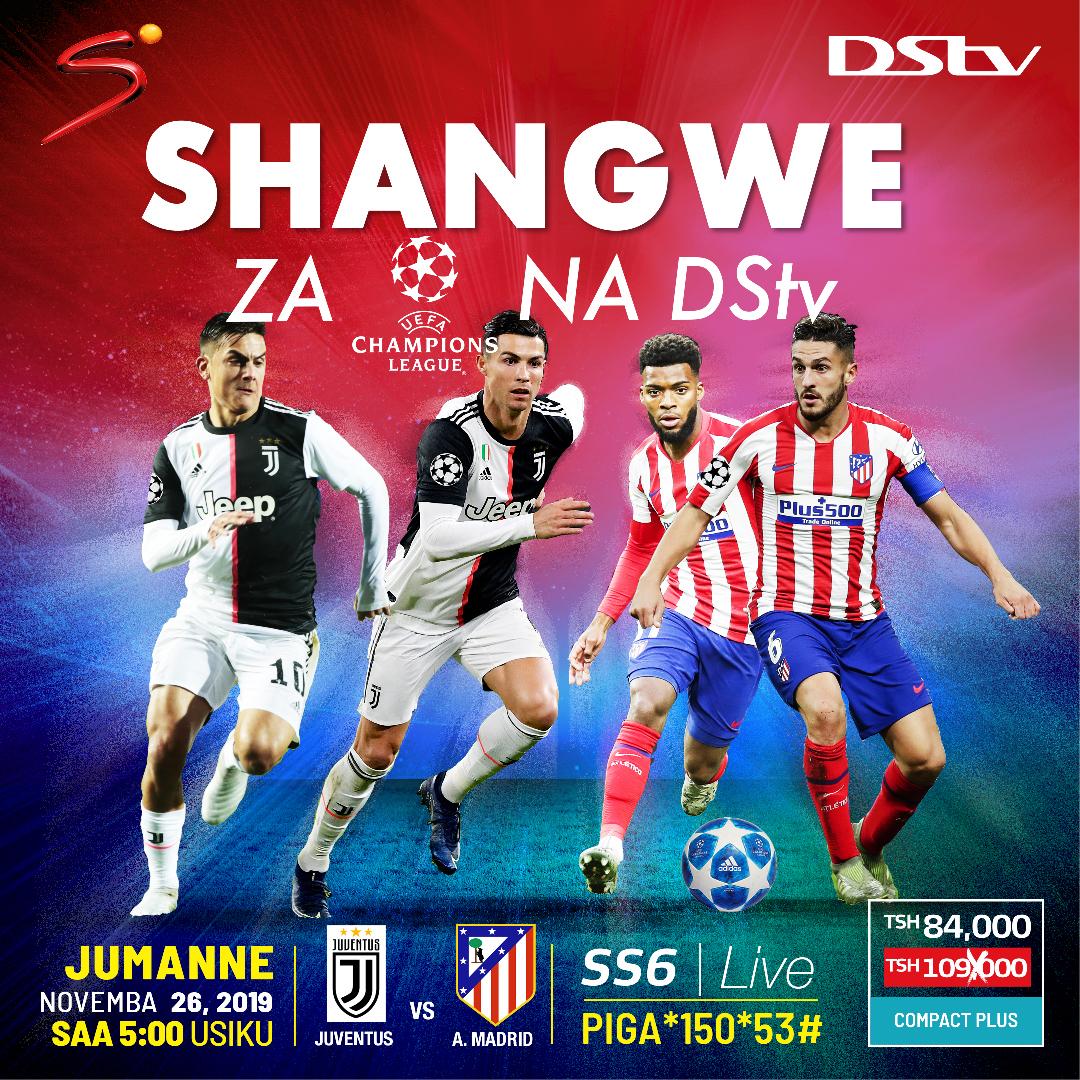 champions league on dstv compact 2018