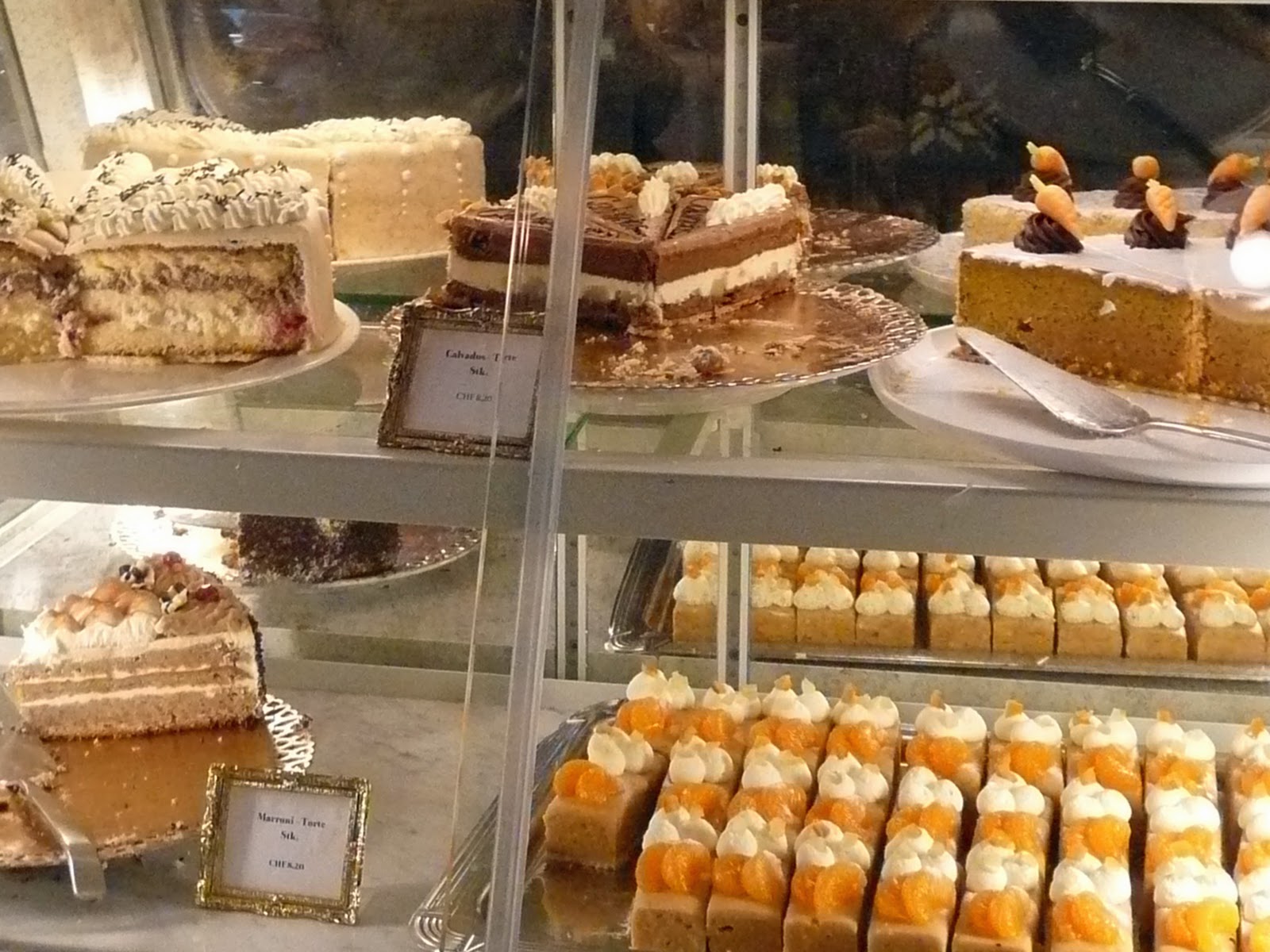 Princesse Étourdie Pastry Tour "Conditorei Schober" Zurich (Switzerland)