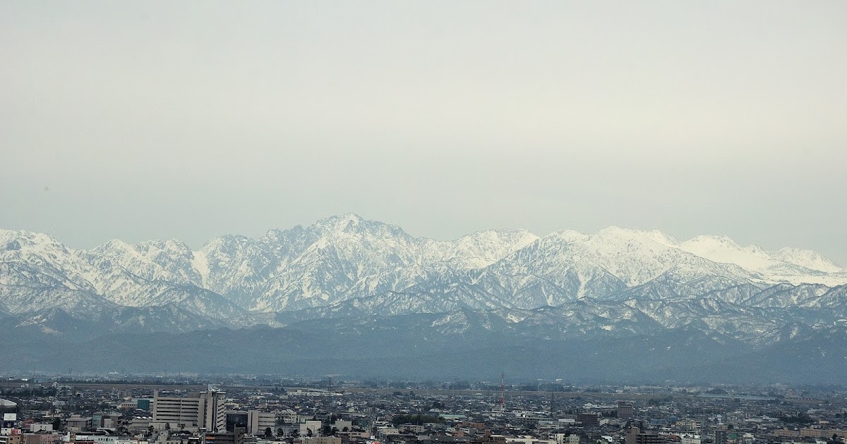 [遊記] 富山市役所展望塔~眺望美麗的立山連峰