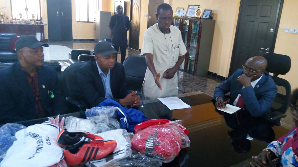 NLTF Donate Sport Kits To Unical Fearless Reports