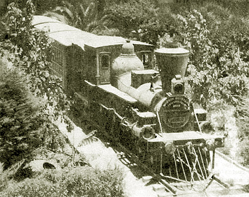 Año 1852 - Locomotora Nº 1 LA COPIAPO. FFCC COPIAPÓ-PUERTO CALDERA -República de Chile-