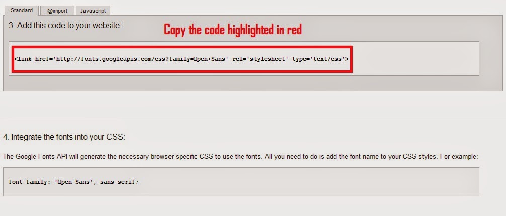 How to Add Google Web Fonts on Blogger Blogs How to Add Google Web Fonts on Blogger Blogs