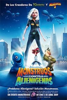 Monstruos contra Alienigenas (2009)