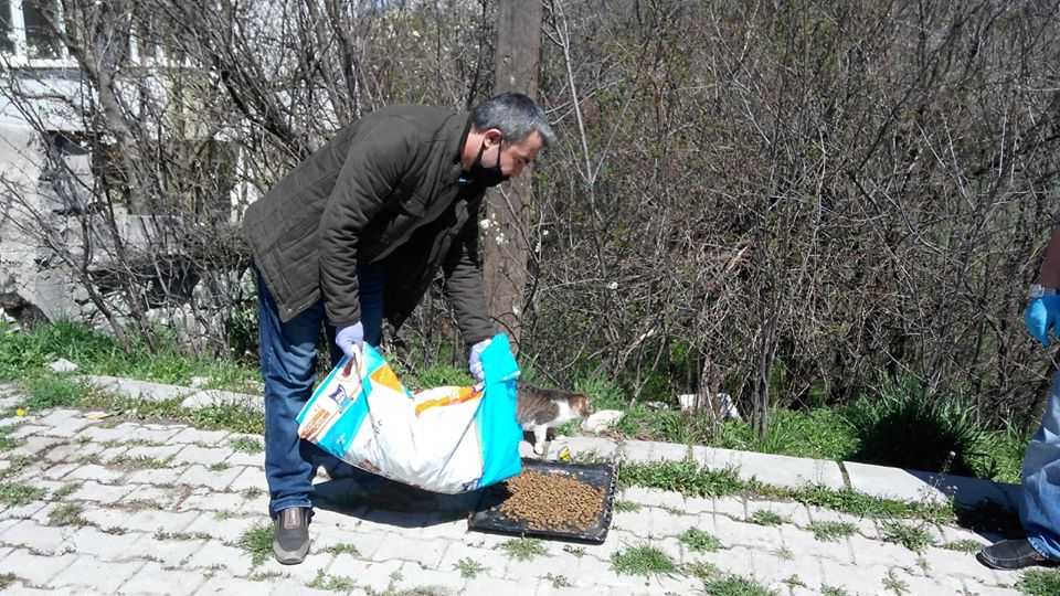 Mudurnu Offroad Derneği Sokak Hayvanlarını Unutmadı