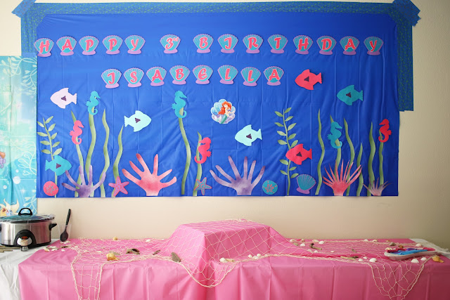 Little Mermaid Backdrop