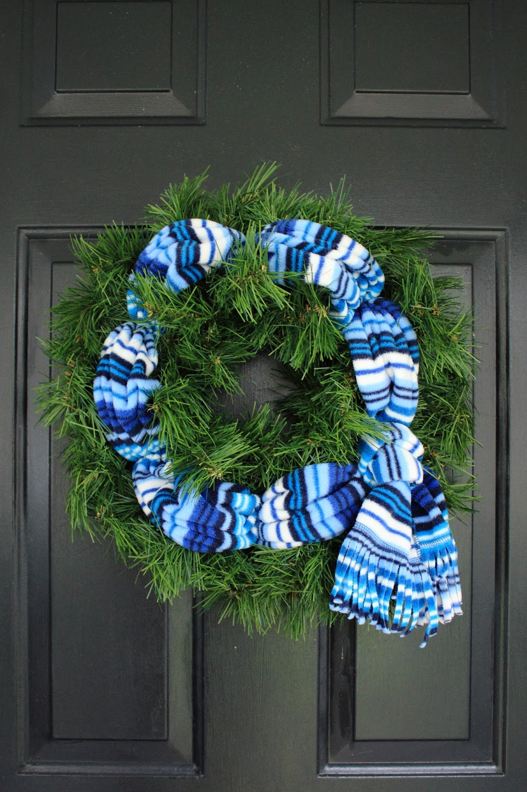 The Red Chair Blog Make A Quick and Easy January Wreath