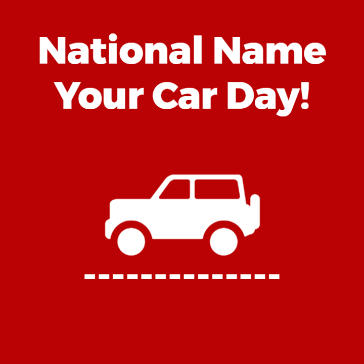 National Name Your Car Day Wishes Images Whatsapp Images