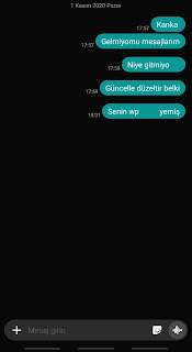 Whatsapp Boş Mesaj Gönderme