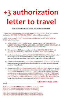 travel restriction letter