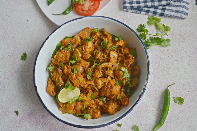 Road Side Shop style Shredded Chicken