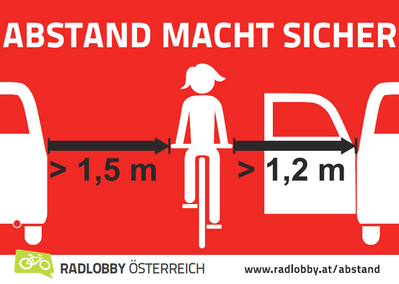 Vor Welchen Verkehrszeichen Muss Man 10 M Abstand Halten Radfahren in Stuttgart: Abstand halten!