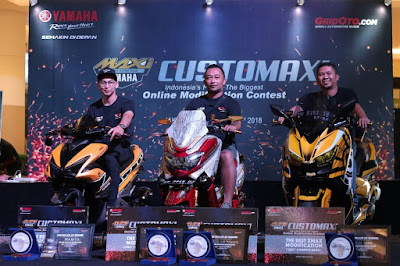 Para pemenang CustoMAXI Yamaha 2018 Para pemenang CustoMAXI Yamaha 2018