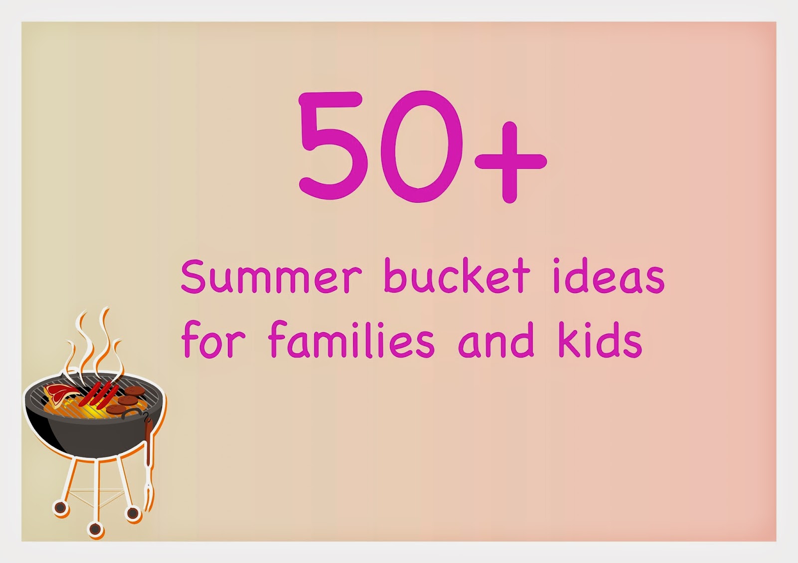 50 Sumer Bucket List For Family And Kids Three Sisters and Us 50 Sumer Bucket List For Family And Kids Three Sisters and Us