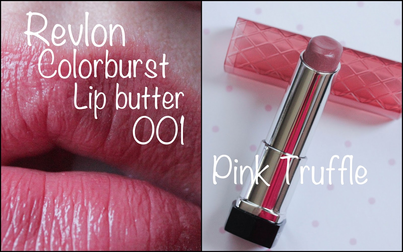 Beauty is in the detail REVLON Colorburst Lip Butter 001 Pink Truffle