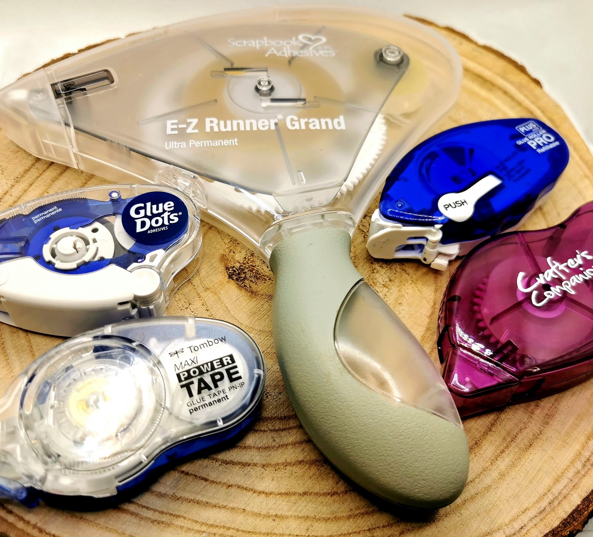 Five Favorite Glue Tape Rollers for Card Making Paperesse