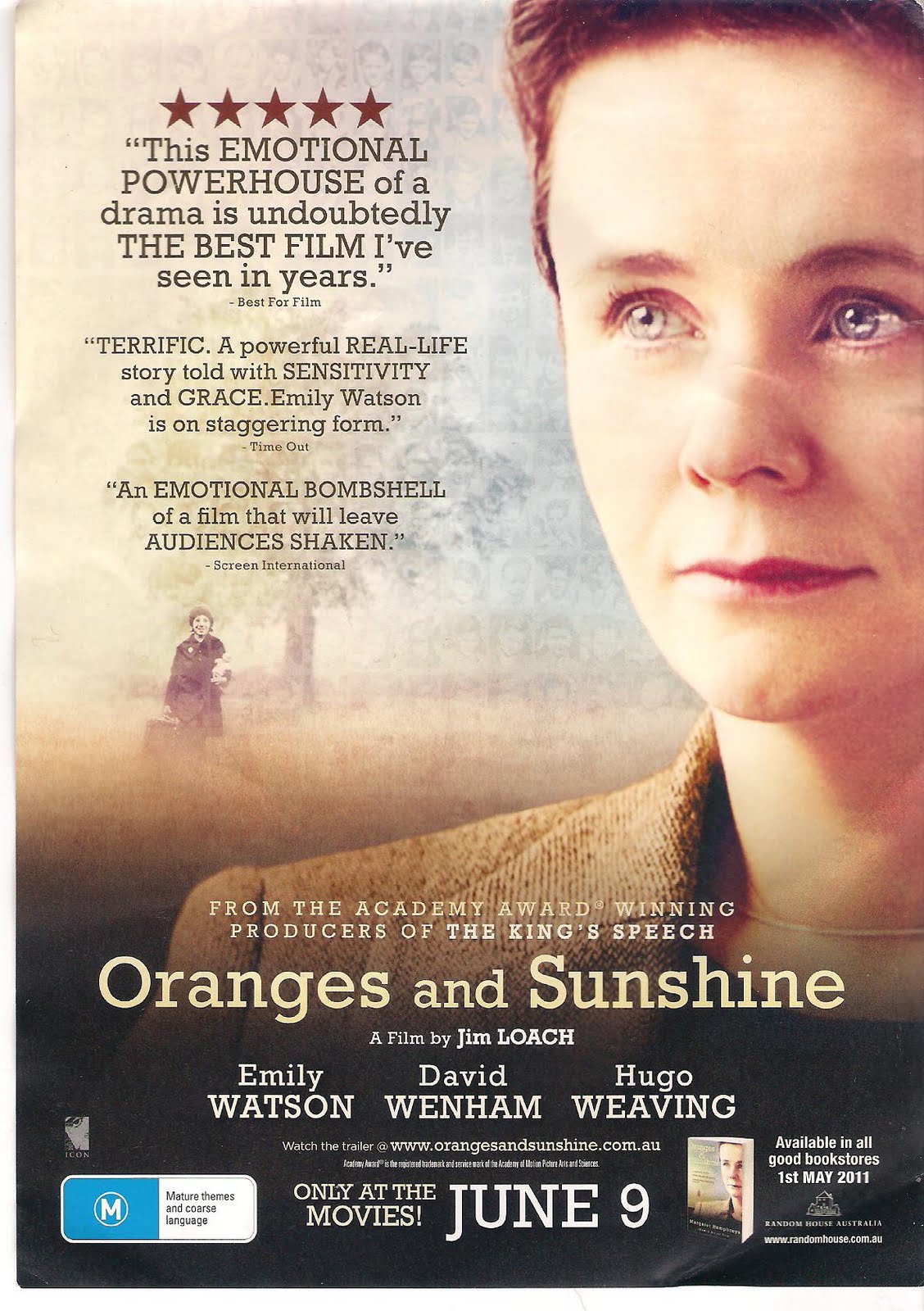 oranges and sunshine movie review