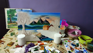 Clay Painting 