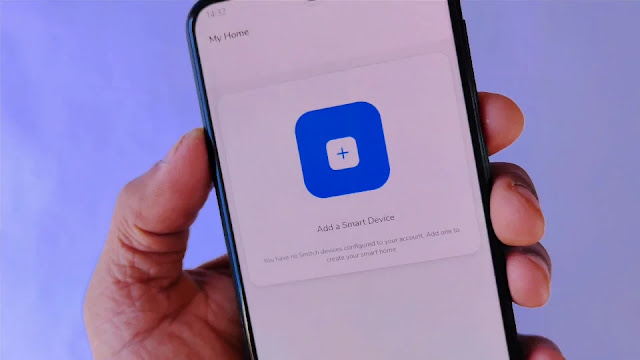 click on add a smart device add a smart device