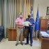 Συνάντηση του Δημάρχου Κόνιτσας με τον Πρόεδρο του Συνδέσμου Αποστράτων Αξιωματικών Ιππικού – Τεθωρακισμένων στην Κόνιτσα 