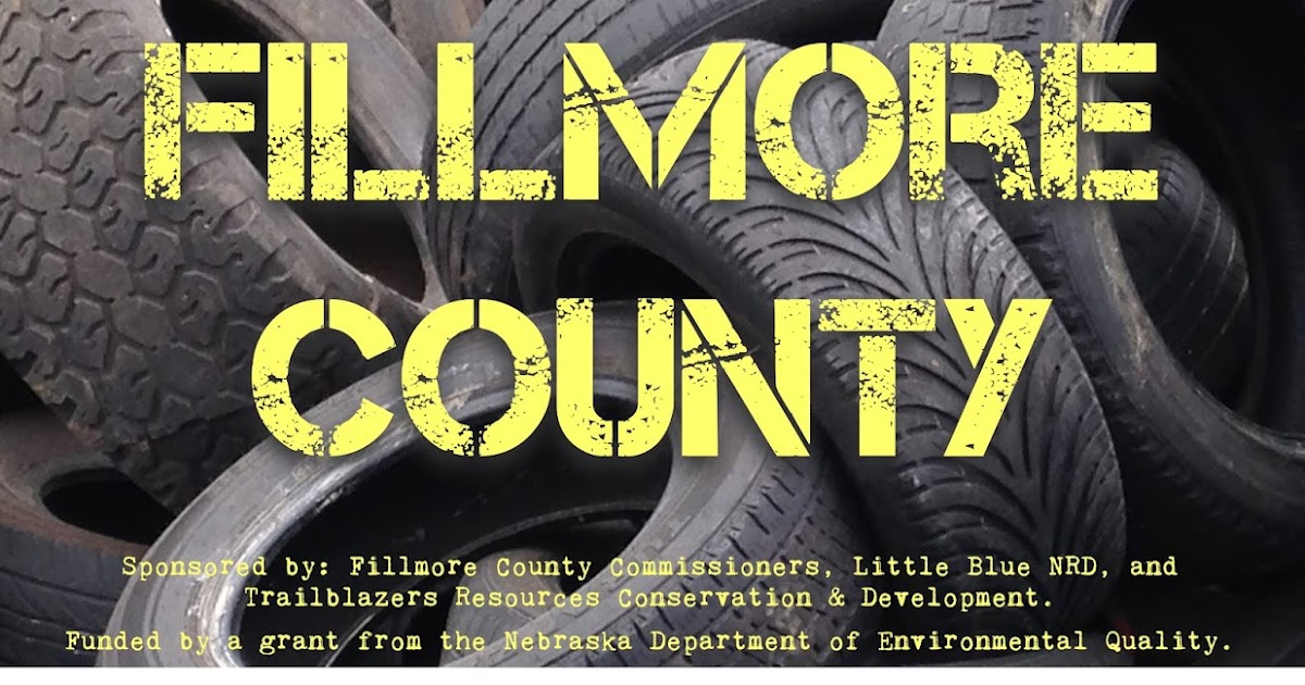 Village of Exeter Fillmore County Scrap Tire Collection October 26