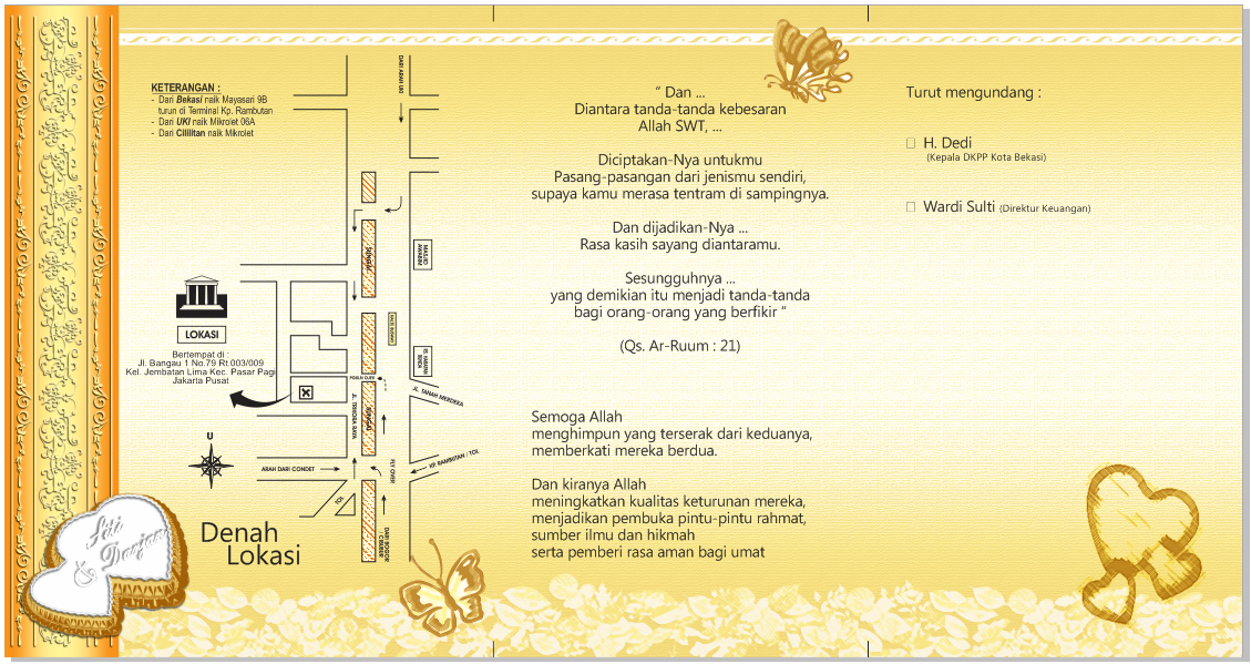 undangan 1 warna cdr undangan 1 warna cdr