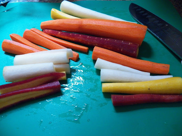 Honey and Garlic Roasted Carrots