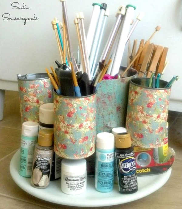 15 Ways To Organize With Tin Cans Budget Organizing Hack 5 DIY Home