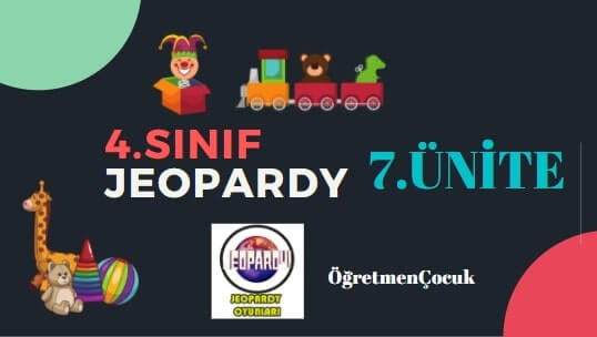 Ingilizce 4 Sinif 7 Unite Jeopardy Oyunu Indir Ogretmen Cocuk