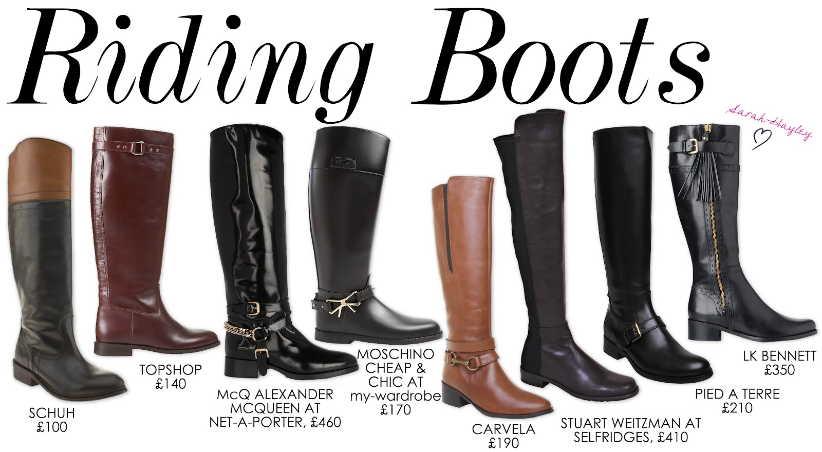 AW12 Trend - Riding Boots - by Sarah-Hayley Owen