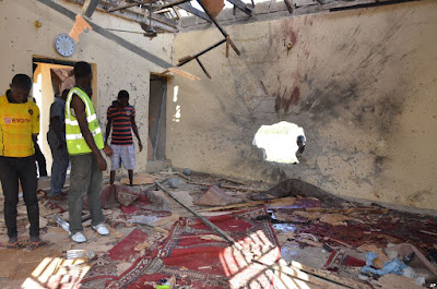 boko haram attack mosque maiduguri