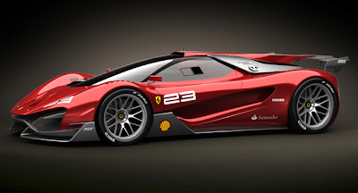 Ferrari Xezri Concept on Competizione Costume