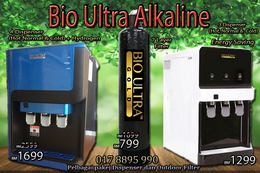 Penapis Air Bio Ultra Termurah, Terbaik, Mampu Milik Water Filter