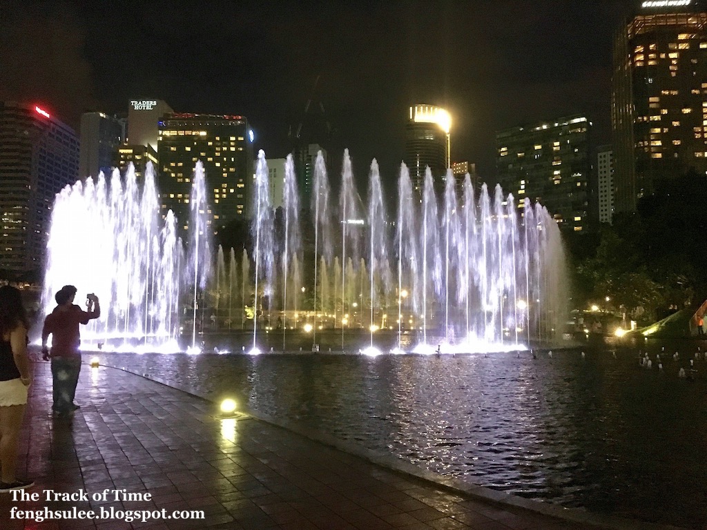 KLCC Lake Symphony Water Fountain Show The Track of Time