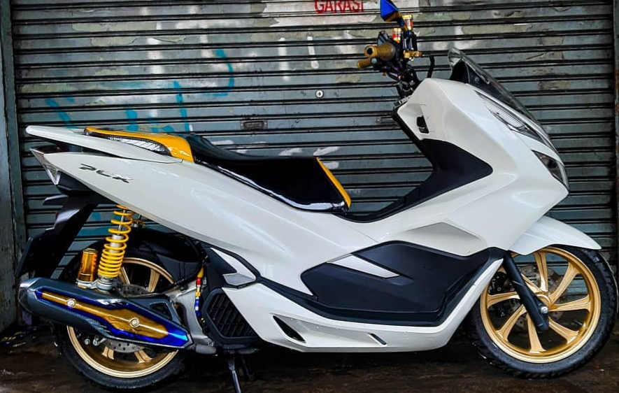 Modifikasi Warna Cat Motor Pcx Puith