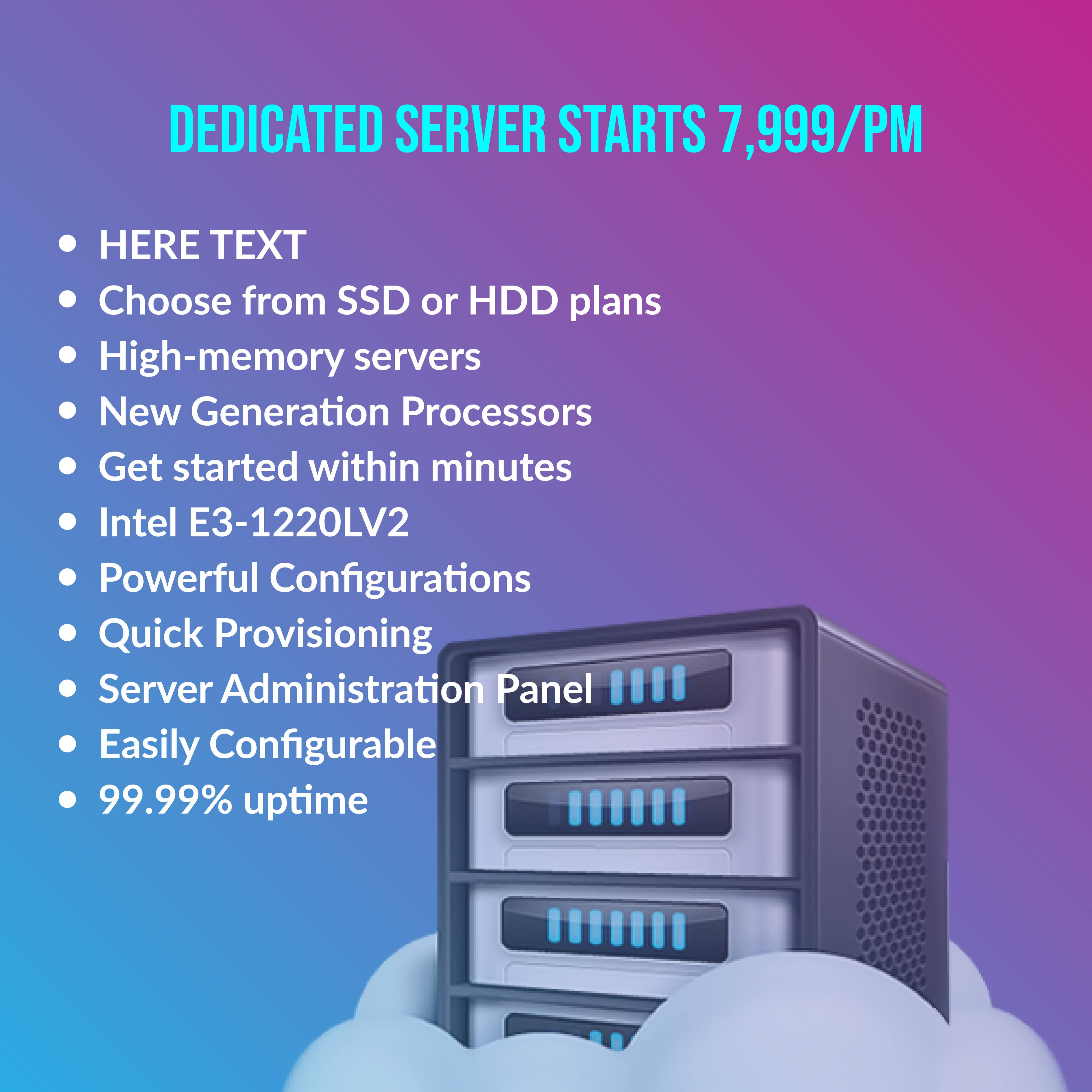 DEDICATED SERVER