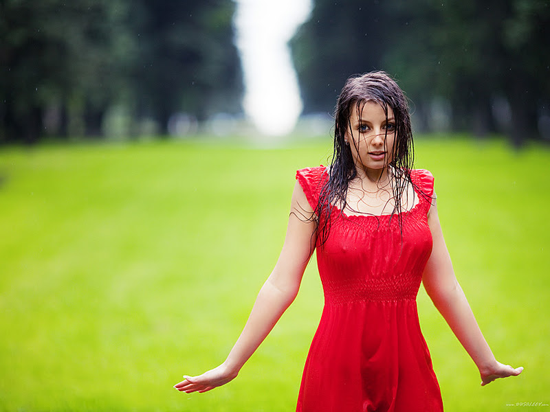 wideref: Hot girls wallpaper in rain