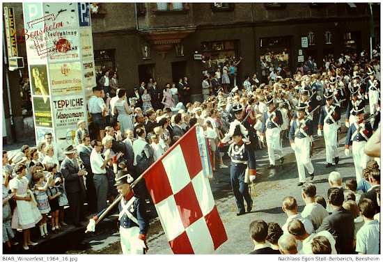 Bergsträßer Winzerfestumszug, Bensheim, 1964, Nachlass Egon Stoll-Berberich