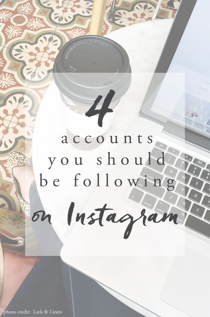 4 Accounts You Should Be Following on Instagram | anderson + grant
