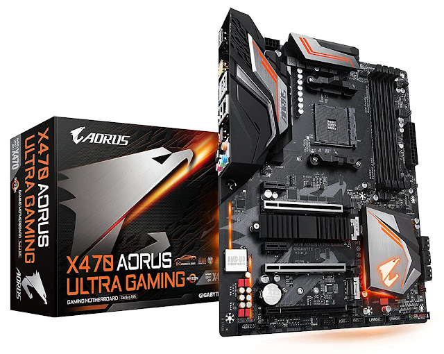 Gigabyte X470 AORUS Ultra Gaming(AMD Ryzen AM4/X470/USB 3.1 Gen 2 Front Type C/ATX/DDR4/Motherboard)