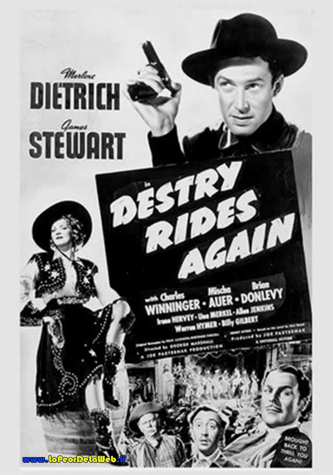 Mujer o Demonio /Western - M.Dietrich - James Stewart - 1939