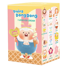 Pop Mart Cat Flying DongDong I Love Ice Cream Series Figure