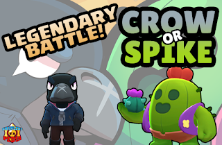 skins legendarias de Brawl Stars, crow y spike