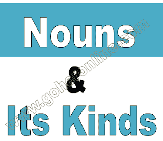 kinds of nouns English grammar