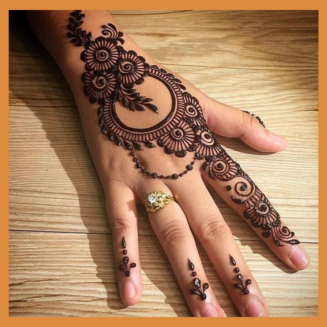 Top 50 Best Easy Mehndi Design Images and Photos - Mehndi Artist Delhi