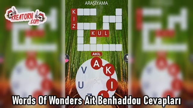 Words Of Wonders Ait Benhaddou Cevapları