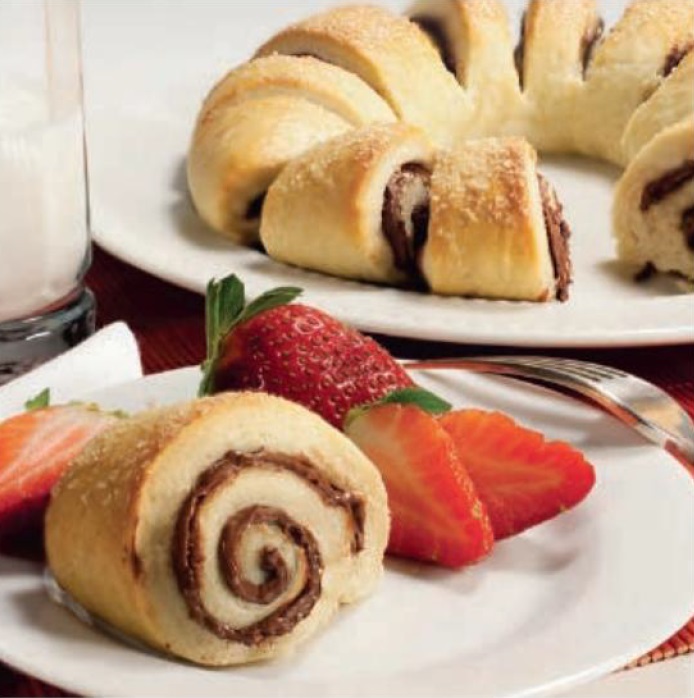 Hazelnut Spread Swirl Ring Creative DIY