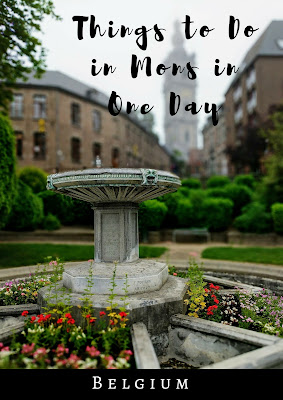 Things to do in Mons Belgium in one day: Gargoyle fountain in the park Things to do in Mons Belgium in one day: Gargoyle fountain in the park