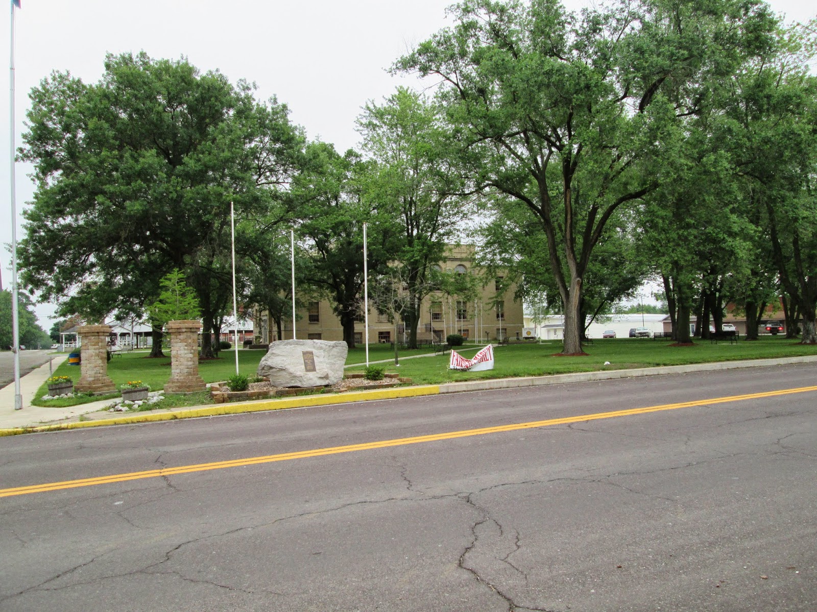 Herm's CoasttoCoast Bike Ride 2014 Day 29 Kirksville Mo to Quincy IL
