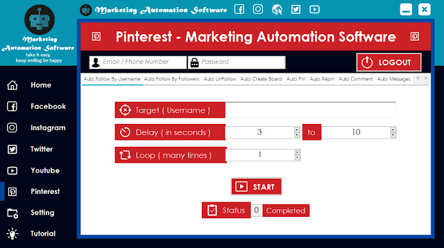 Cara Cepat Tambah Followers Berdasarkan Username di Pinterest Secara Automatis