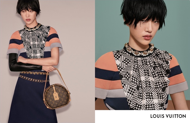 ASIAN MODELS BLOG: AD CAMPAIGN: Sora Choi for Louis Vuitton, Fall/Winter 2018